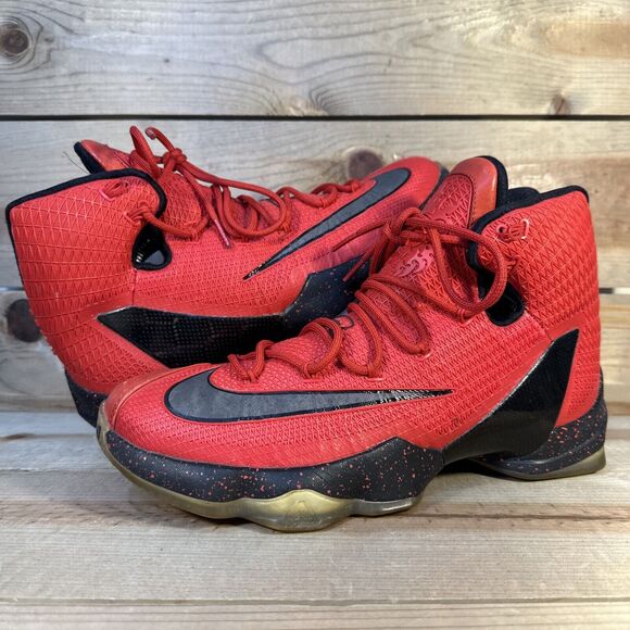 Mens Size 11 - Nike LeBron 13 Elite “University Red” Basketball Shoes 831923-606 main image 9